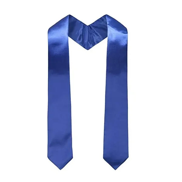 Solid Graduation Embroidered Stole