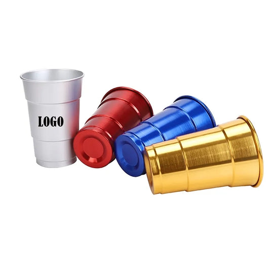 16oz Rolled Edge Aluminum Cup