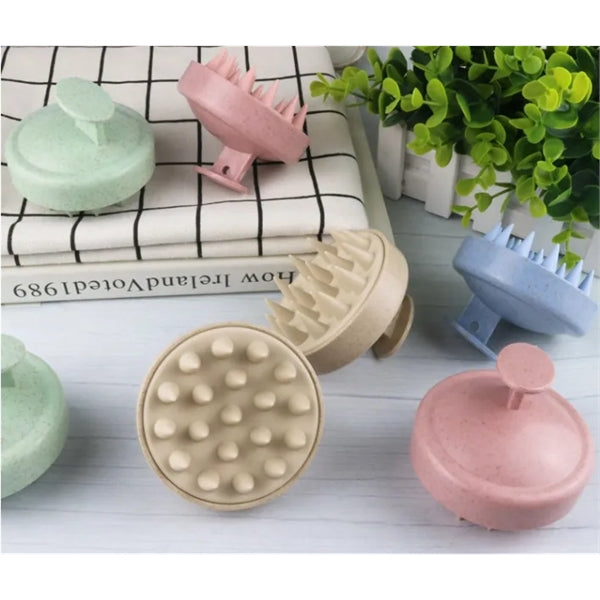 Wheat Straw Soft-tipped Bath Brush
