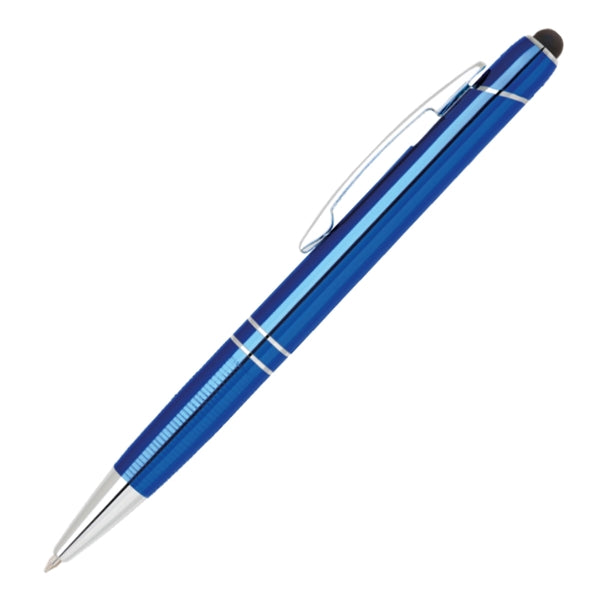 Sofie Click Action Aluminum Ballpoint Pen W/ Stylus