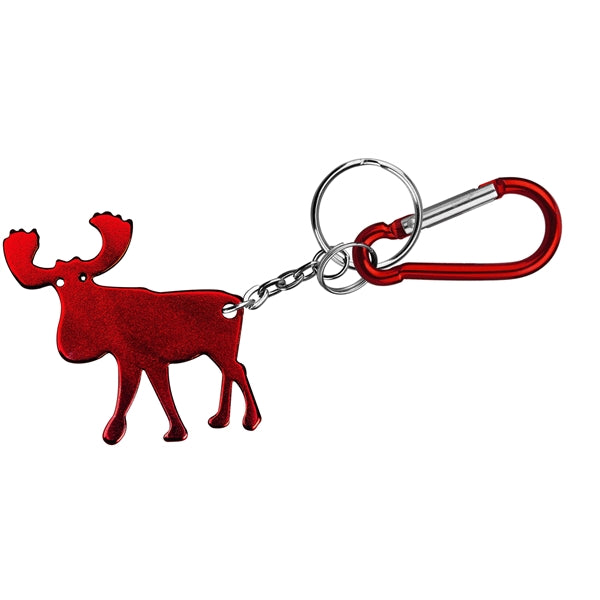 Elk Shape Bottle Opener Key Chain