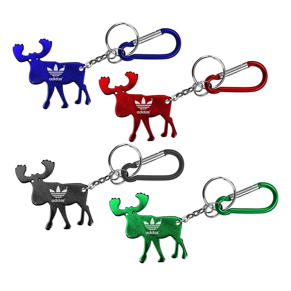 Elk Shape Bottle Opener Key Chain