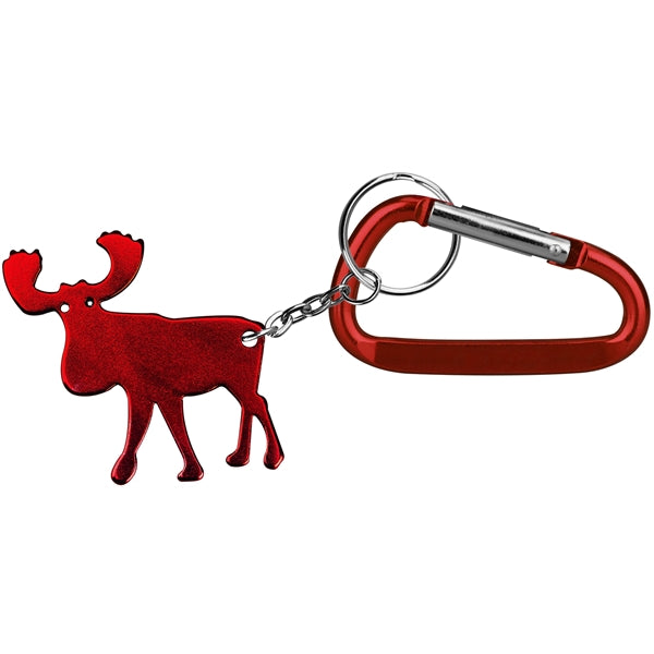 Elk Shape Bottle Opener Key Chain