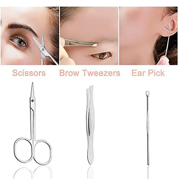 7-in-1 Travel Nail Clipper Tools/ Mainicure Set