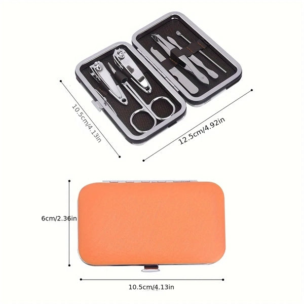 7-in-1 Travel Nail Clipper Tools/ Mainicure Set