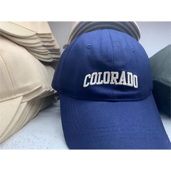 Embroidery Cotton Twill Baseball Cap
