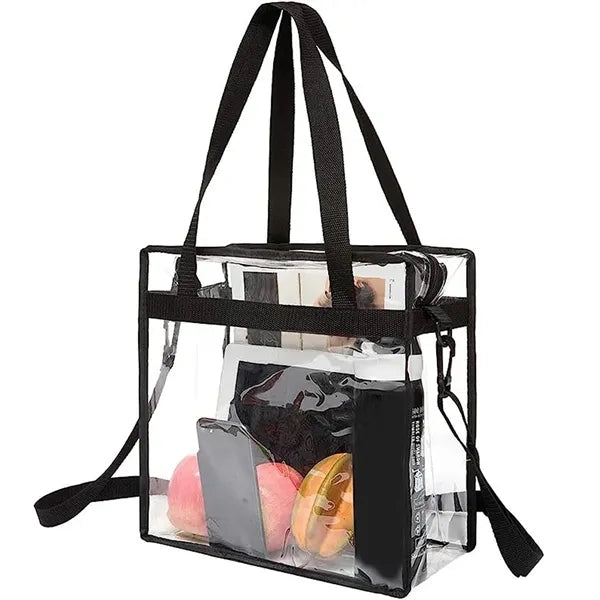 Clear Bags With Zipper And Adjustable Strap