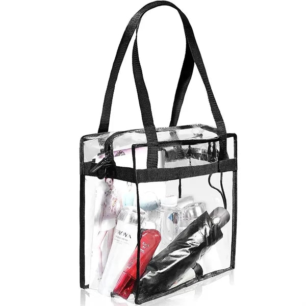 Clear Bags With Zipper And Adjustable Strap