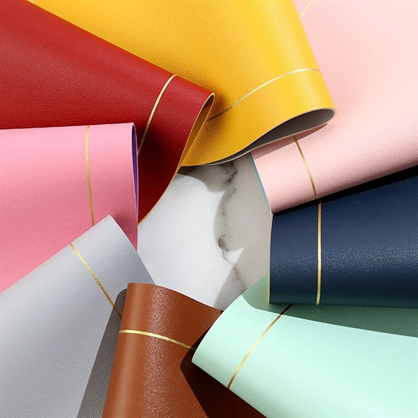 Oval Leather Insulated Placemat