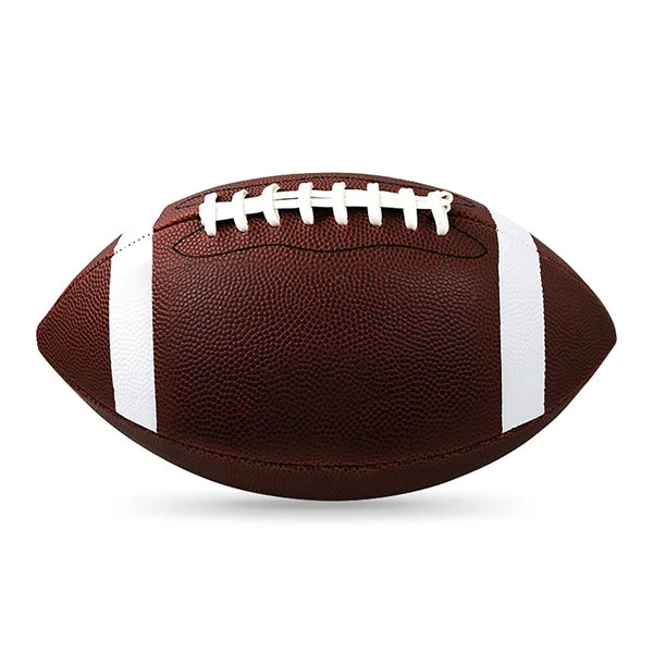 Machine Sewn Pu Sports Training Rubber American Football