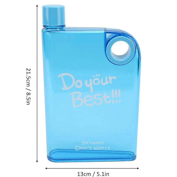 Slim Flat Water Bottle
