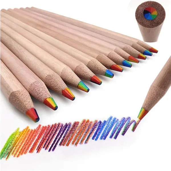7 Color in 1 Rainbow Pencils