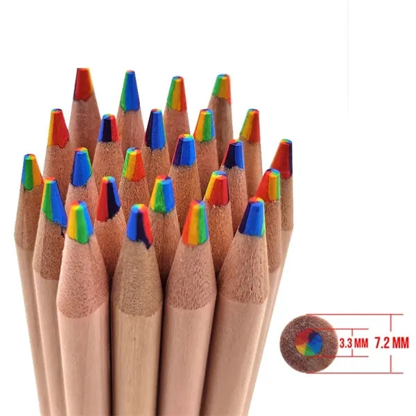 7 Color in 1 Rainbow Pencils