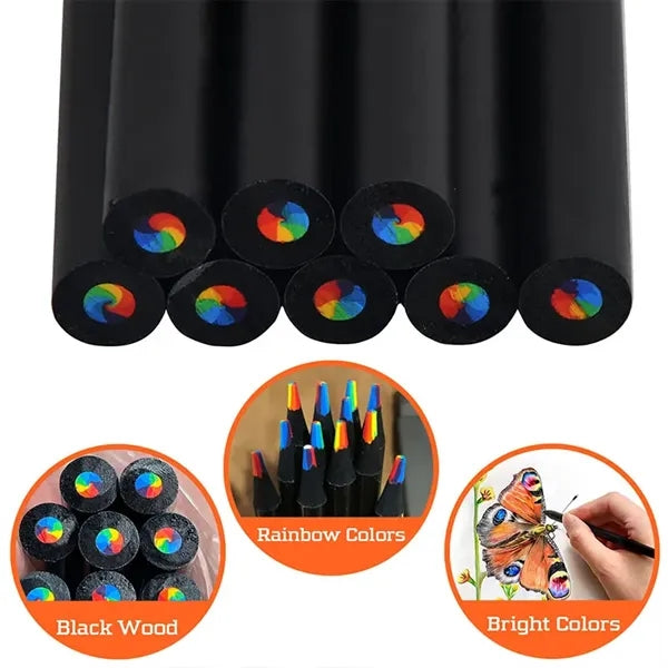 7 Color in 1 Rainbow Pencils