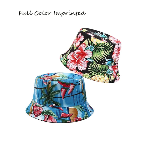 Full Color Imprinted Sublimation Reversible Bucket Ha