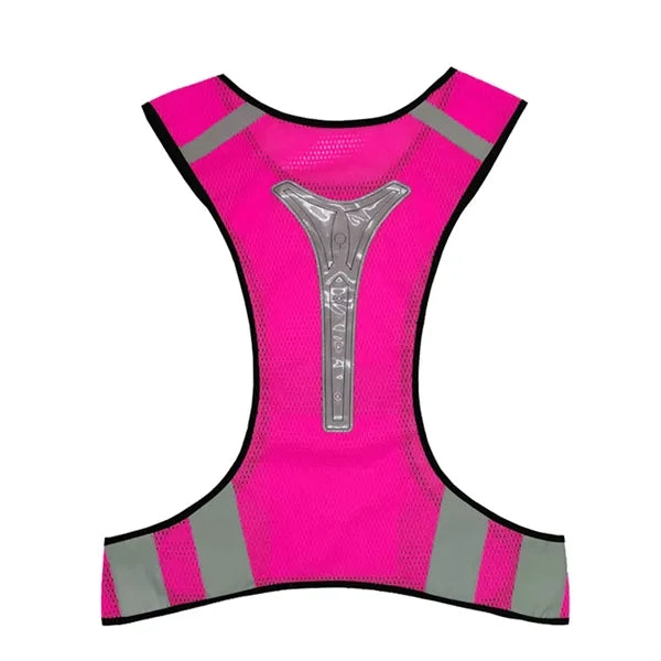 Adjustable Reflective Safety Running Vest
