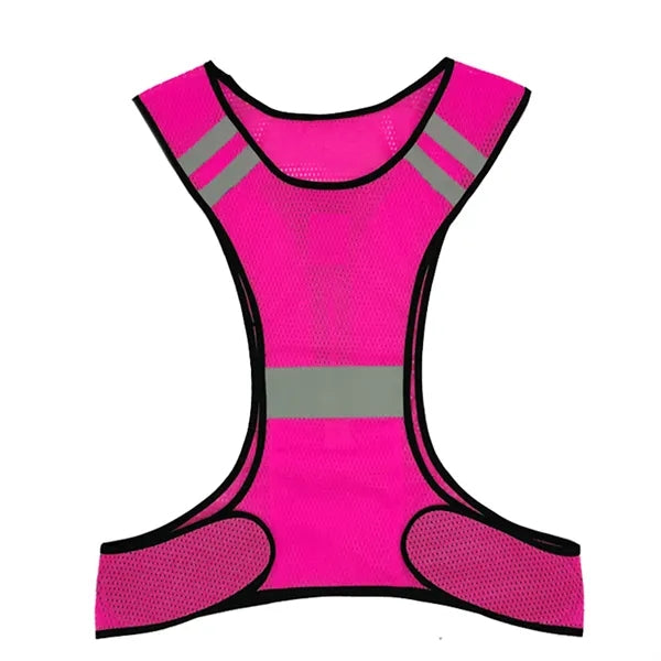 Adjustable Reflective Safety Running Vest