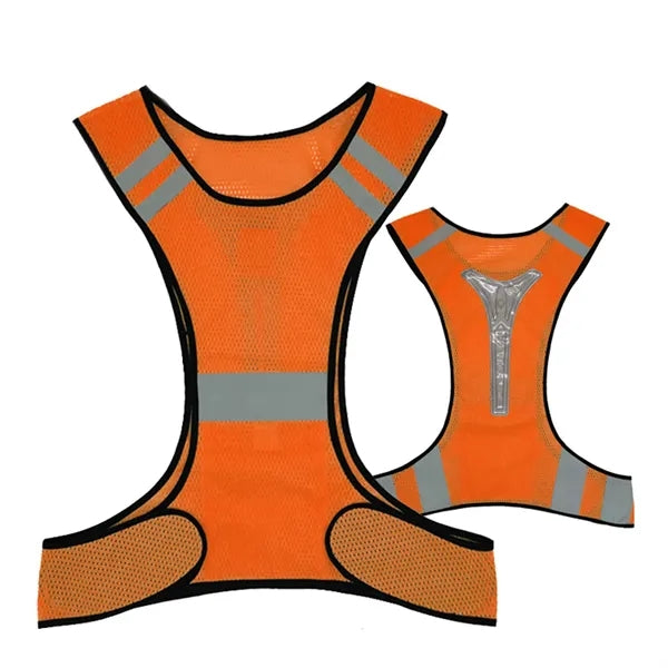 Adjustable Reflective Safety Running Vest