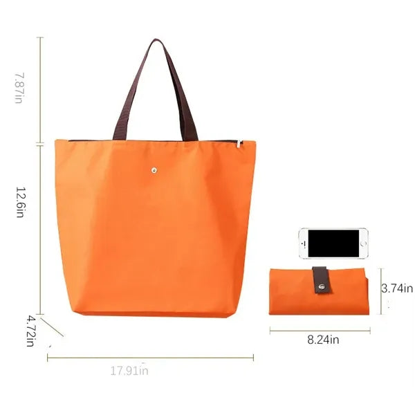 Waterproof Oxford Cloth Folding Shopping Bag