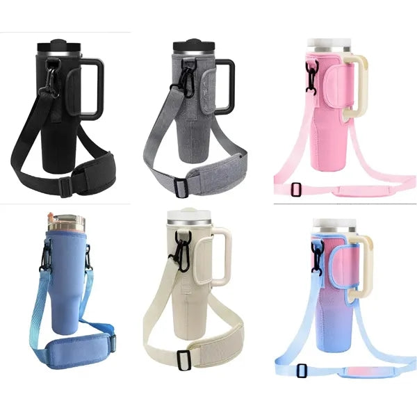 Neoprene Bottle Holder for Tumbler 30/40 Oz With Handle