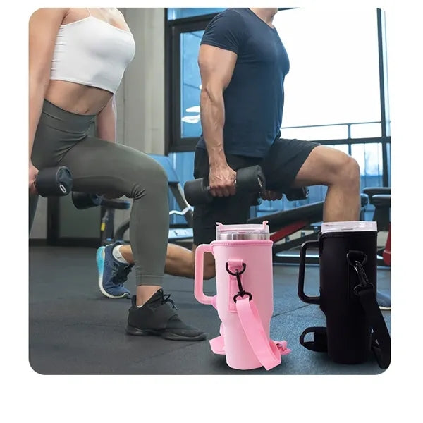 Neoprene Bottle Holder for Tumbler 30/40 Oz With Handle