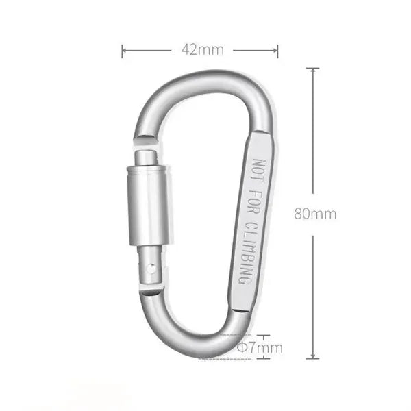Screwgate Carabiner Keychain Clip