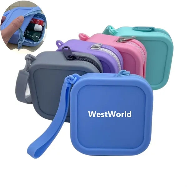 Silicone Square Coin Purse