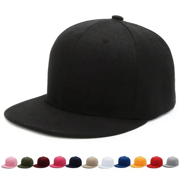 Hip Hop Style Flat Brim Baseball Cap