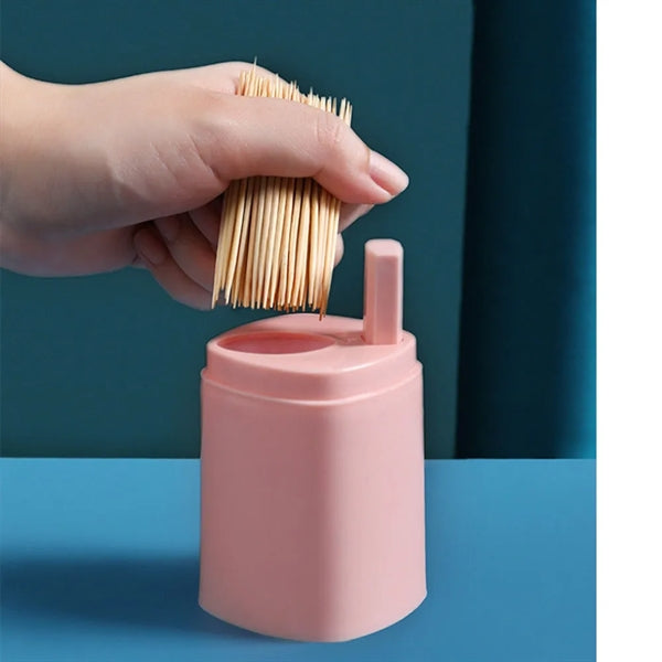Press Type Automatic Toothpick Holder