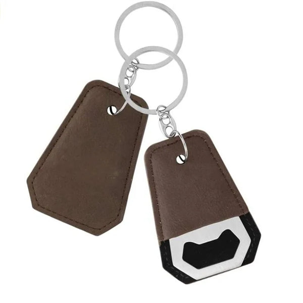 Stainless Steel Bottle Opener With Key Chain