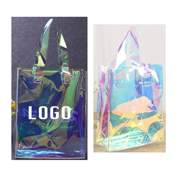 Fashion Holographic Clear Tote bag