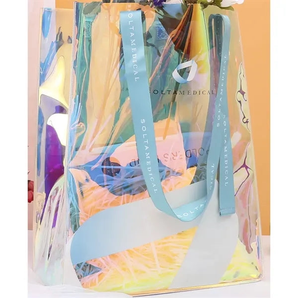 Fashion Holographic Clear Tote bag