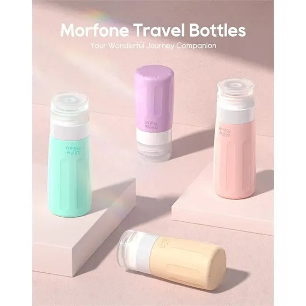 16 Pack Silicone Travel Bottles Set for Toiletries