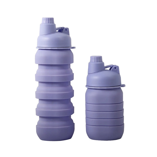 16 oz. Foldable Silicone Water Bottle
