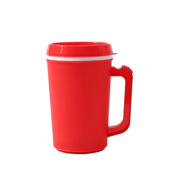 22 OZ Double Wall Plastic Mug