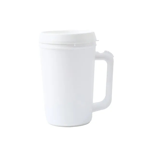22 OZ Double Wall Plastic Mug