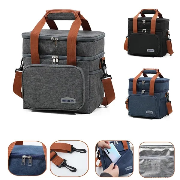 Outdoor Double Insulated Lunch Bag
