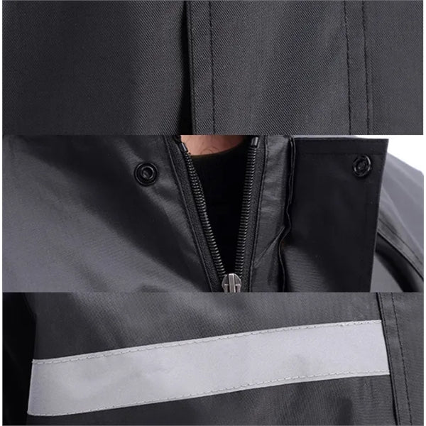 Raincoat with Reflective Strip