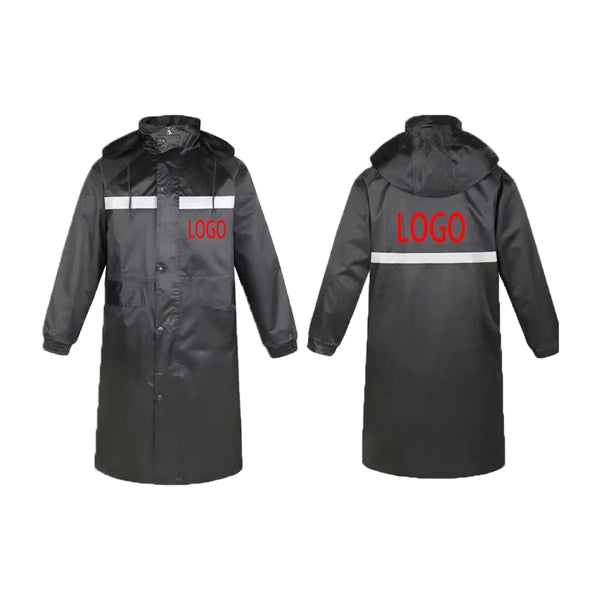 Raincoat with Reflective Strip