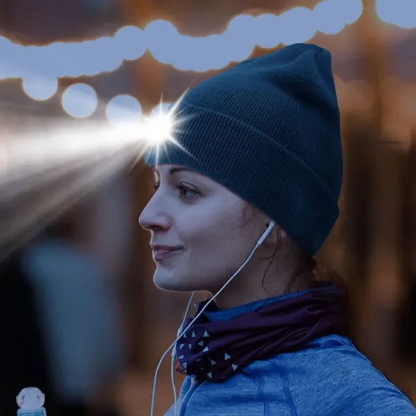 Unisex Led Lighted Beanie Cap