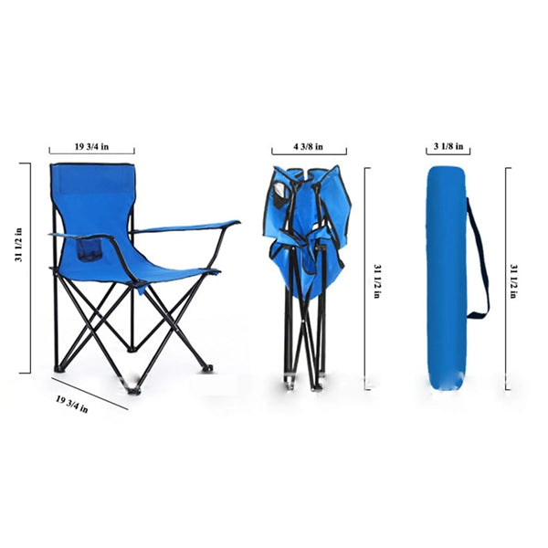 Super Deluxe Camping Folding Chair