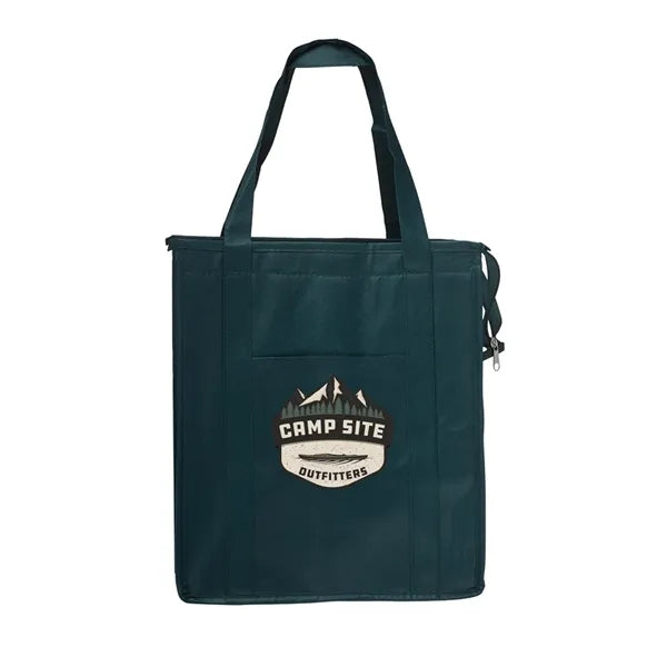 Stay Cool Non-Woven Insulated Tote Bag (Full Color Imprint)