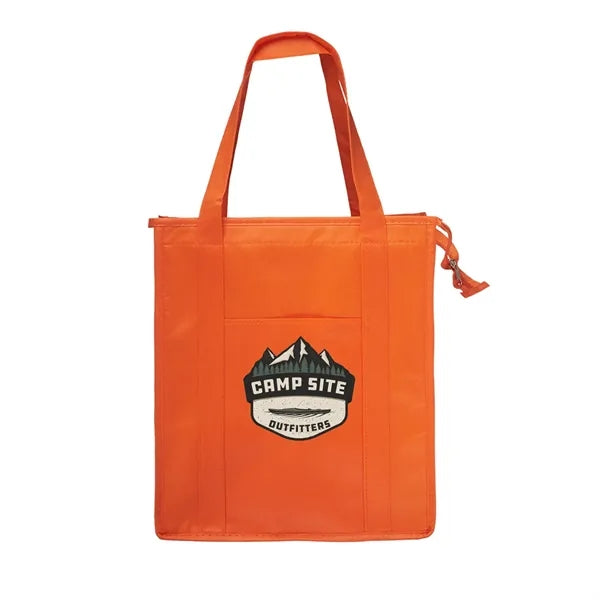Stay Cool Non-Woven Insulated Tote Bag (Full Color Imprint)