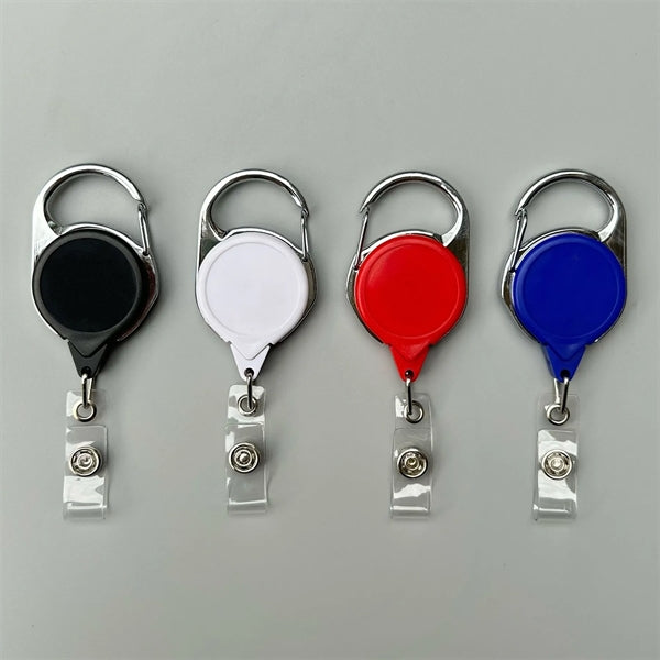 Retractable Keychain Badge Holder Reel Clip