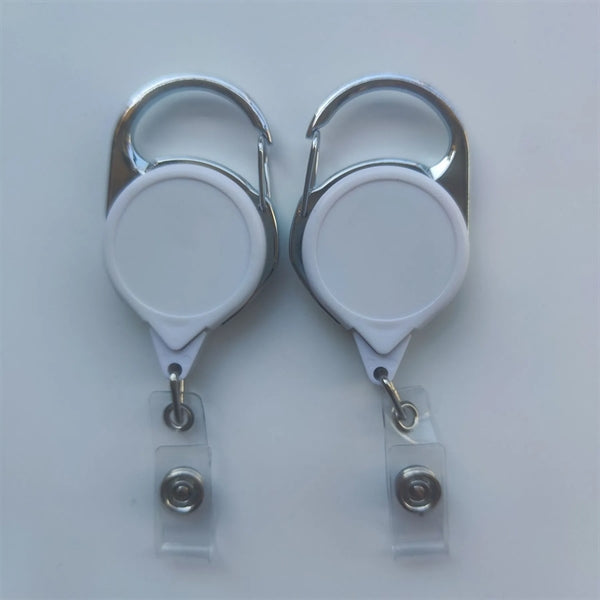 Retractable Keychain Badge Holder Reel Clip