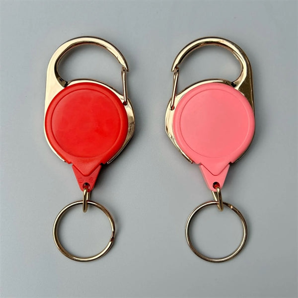 Retractable Keychain Badge Holder Reel Clip
