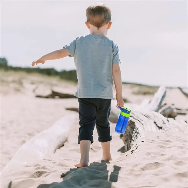 16oz Kids Water Bottle with Straw & Handle