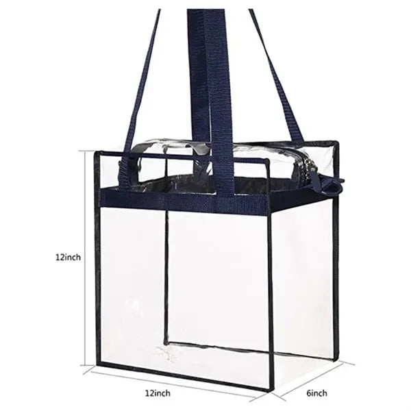 Clear tote bag