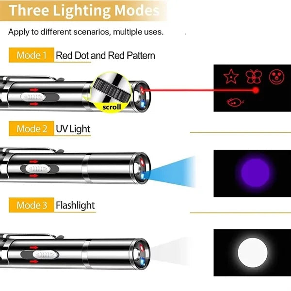 Multifunctional Rechargeable Laser Funny Cat Pen