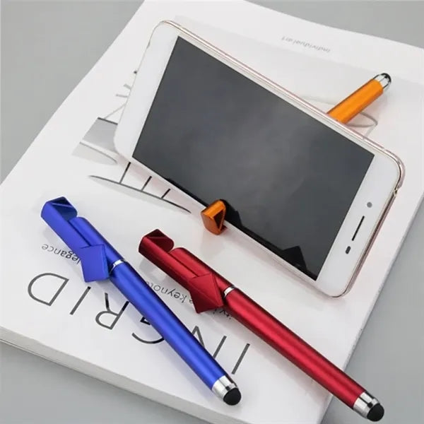3-in-1 Multifunction Soft Touch QR Code Ballpoint Pen